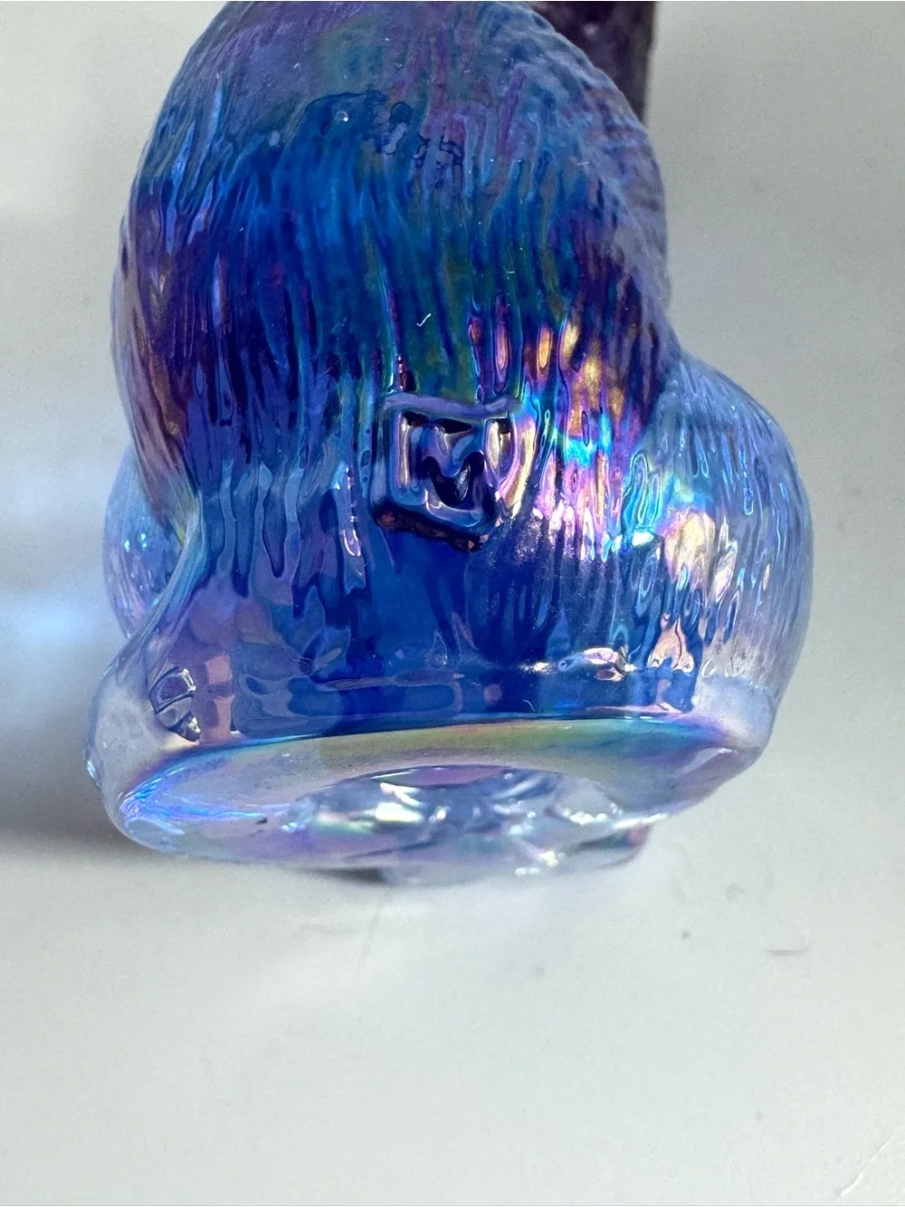 Moser Blue/Purple Iridescent Cat